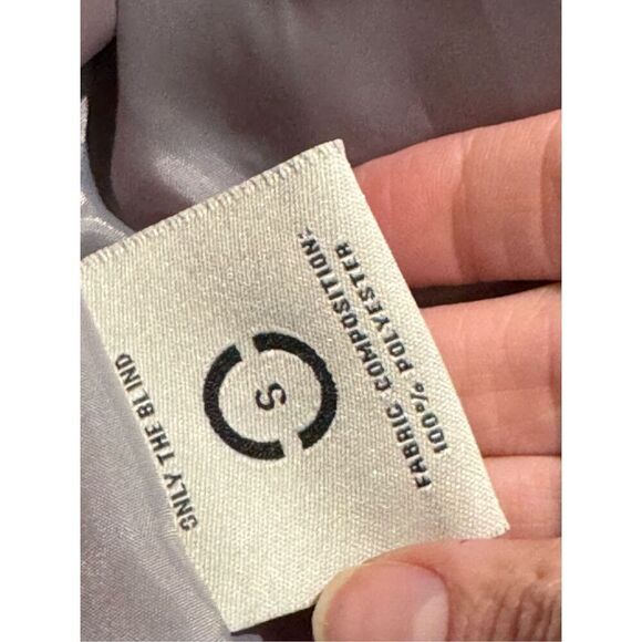 NWT ONLY THE BLIND Cherry Red Satin MOTORCYCLE BOMBER Unisex Small - Picture 8 of 16